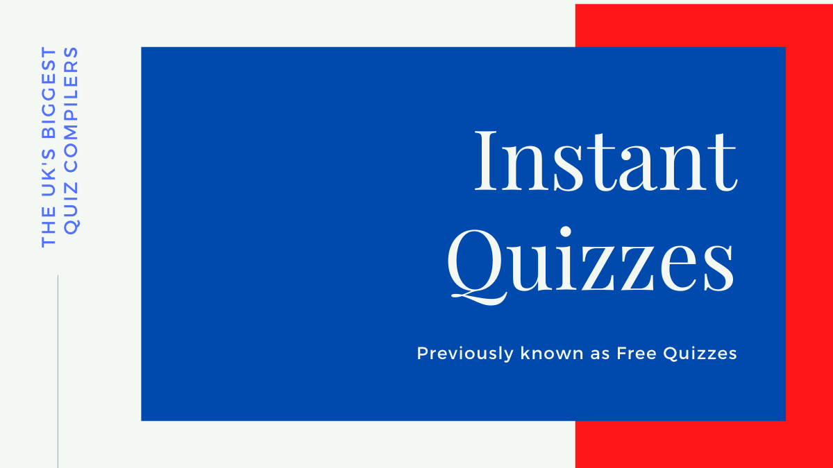 Instant Quizzes Homepage